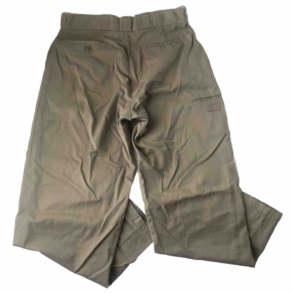 Dickies Carpenter Pants 34x30 Beige Straight Leg Workwear - Picture 2 of 15